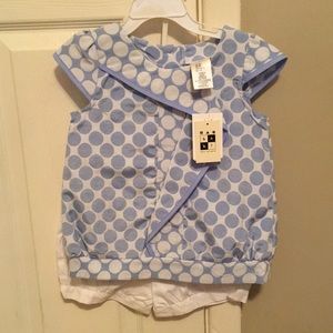 Max Studio Baby two piece outfit